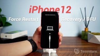 iPhone 1212 Pro12 Mini How to Force Restart Recovery Mode DFU Mode [upl. by Ahcsap275]