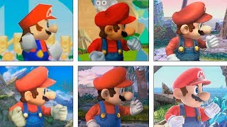 Super Smash Bros Ultimate  Mario Evolution  19992018 [upl. by Mukerji]