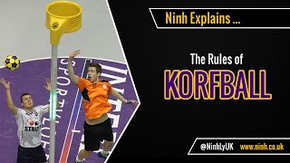 The Rules of Korfball Korfbal  EXPLAINED [upl. by Nadabb]