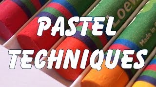 pastel drawing painting techniques [upl. by Acemaj]