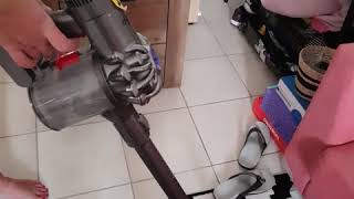 DYSON HACK How to lock the power button on a Dyson vacuum with ease [upl. by Otanod]