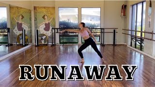 Beginning Lyrical Dance Tutorial  Runaway by Aurora [upl. by Anwat]