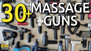 Best Massage Gun  Over 30 Massage Guns Used [upl. by Field850]