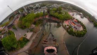 360° Video KRAKE Heide Park Resort [upl. by Nalat552]