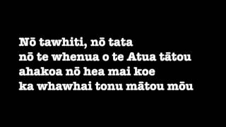 AOTEAROA Stan Walker Lyric Video [upl. by Etiuqram738]