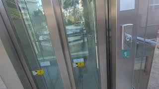 2008 OTIS lift at Las Vegas Hotel in Salou  PoolExit [upl. by Stent408]