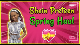 Tween Shein tryon haul Summer Edition [upl. by Jesher]