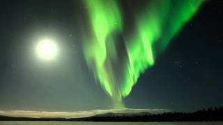 One night in Finnish Lapland with northern lights [upl. by Luciano]