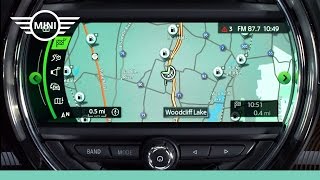 MINI USA  MINI Connected With Touchscreen  Navigation [upl. by Hirsch]