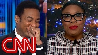 Don Lemon cracks up over guests Omarosa burn [upl. by Dannon]