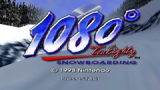 1080° Snowboarding N64  All Match Race Longplay No Damage [upl. by Earvin554]