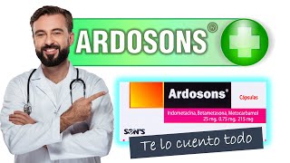 ARDOSONS CAPSULAS COMO TOMAR dosis artritis reumatoide espondilitis anquilosante inflamación [upl. by Porty]