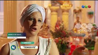 Cómo es la religión Umbanda  Telefe Noticias [upl. by Nosnirb]