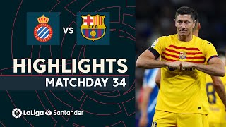 Resumen de RCD Espanyol vs FC Barcelona 24 [upl. by Livvyy858]