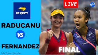 RADUCANU VS FERNANDEZ  US OPEN WOMANS FINAL [upl. by Atsyrk720]