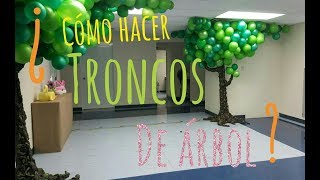 ¿Cómo hacer un troco de arbol [upl. by Witt315]