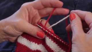 Carrying Yarn in Circular Knitting [upl. by Eta]