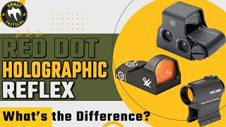 RED DOT vs REFLEX vs HOLOGRAPHIC SIGHTS Whats The Difference [upl. by Yerok]