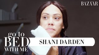 Celebrity Facialist Shani Dardens Nighttime Skincare Routine  Go To Bed With Me  Harpers BAZAAR [upl. by Nahc770]