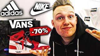 MARKOWE BUTY 70 TANIEJ Prosto z fabryki BYŁEM W SZOKU Nike Adidas Vans na aliexpress [upl. by Ahsinat]