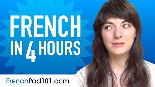 Learn French in 4 Hours  ALL the French Basics You Need [upl. by Beshore387]