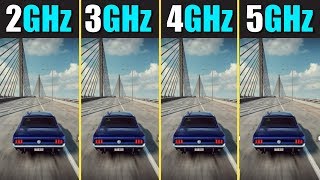 CPU Clock Speed Comparison 2GHz vs 3GHz vs 4GHz vs 5GHz [upl. by Roddy]