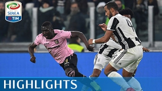 Juventus  Palermo 41  Highlights  Giornata 25  Serie A TIM 201617 [upl. by Eisac132]