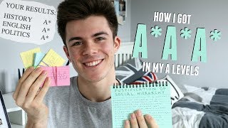 10 Things I Did to Get AAA in my A Levels A Revision Tips and Techniques 2018  Jack Edwards [upl. by Aliuqet]