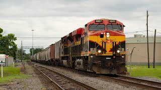 Kansas City Southern Trains in Texas and More [upl. by Natica]