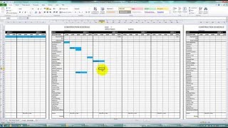 How to draft a construction schedule in only 15 minutes [upl. by Leora]