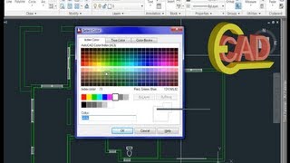 Learning AutoCAD 2013 Tutorial 11 quotPalettes and Layersquot [upl. by Eboj]