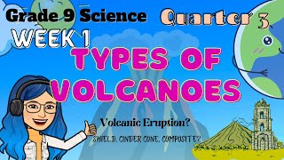 Types of Volcano and Volcanic Eruption  Grade 9 Science Quarter 3 Week 1 Lesson [upl. by Ennagrom]