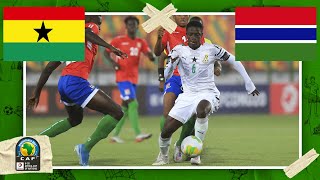 Ghana vs The Gambia  AFCON U20 HIGHLIGHTS  2222021  beIN SPORTS USA [upl. by Teeter]