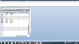 EViews Tutorial Episode 4  Making Graphs [upl. by Restivo]