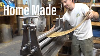 Making a Sheet Metal Roller from Scrap Metal [upl. by Harriott]