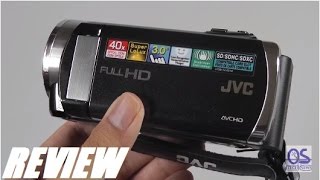 REVIEW JVC Everio HD Camcorder GZE200 [upl. by Hgielek]