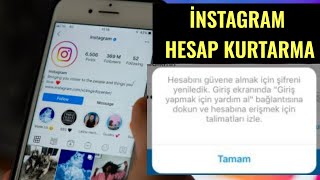 quotİnstagram Hesabıma Giriş Yapamıyorumquot Sorunu  Hesabını güvene almak için şifreni yeniledik [upl. by Adnarahs]