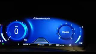 2020 Ford Escape Digital Dash Display Drive Modes [upl. by Clim]