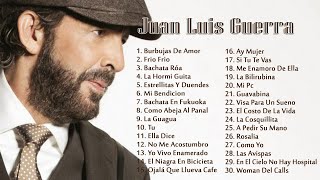 Juan Luis Guerra EXITOS EXITOS EXITOS Sus Mejores Canciones  Juan Luis Guerra Mix Nuevo 2018 [upl. by Juley]