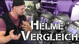 Schweißschirm Schweissmaske Automatikhelm Vergleich  Testbericht [upl. by Dabney224]