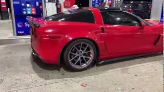 Cammed C6 Z06 Corvette  start upexhaust sound [upl. by Aurelius412]