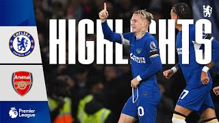 Chelsea 22 Arsenal  HIGHLIGHTS  Premier League 202324 [upl. by Lesiram]