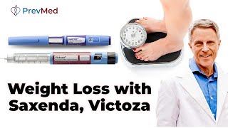 Weight Loss with Saxenda Victoza Liraglutide same drug [upl. by Sokil]