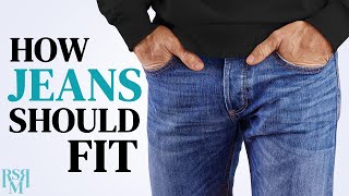 STOP Wearing Your Jeans Wrong 7 Tips For PERFECT Fit [upl. by Elletnahc]