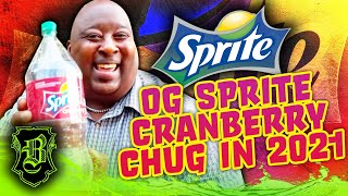 Sprite Cranberry Chug IN 2021 [upl. by Assilac821]