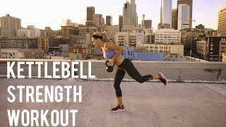 30 Minute Kettlebell Strength Workout [upl. by Nnaassilem639]