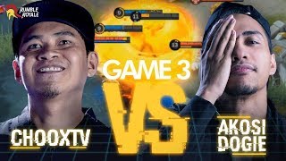 DOGIE VS CHOOX TV  Realme Mobile Legends Cup GAME 3 [upl. by Gninnahc]