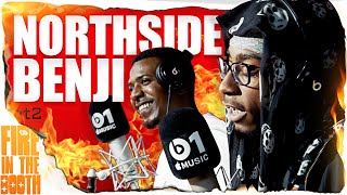 NorthSideBenji  Fire In The Booth pt2 [upl. by Nessie131]