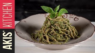 Spaghetti alla Genovese  Akis Petretzikis [upl. by Yumuk]