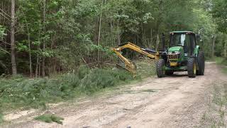 Bengal Boom Mower Video [upl. by Hillier551]